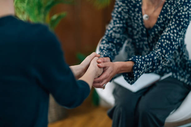 istock Life Coach Working with a Female Client 1218197381