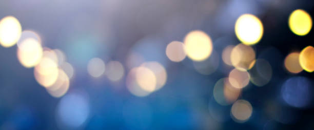 abstract blur bokeh light background colorful banner bokeh concept