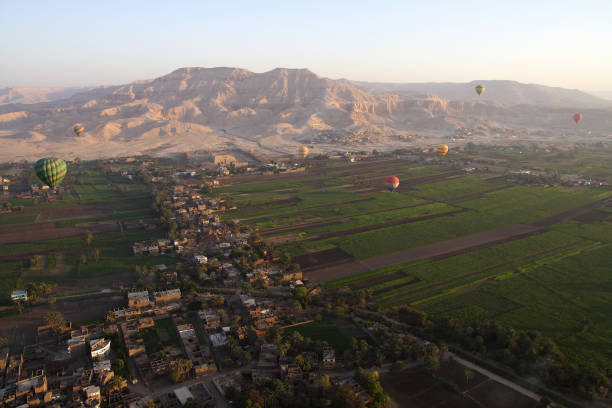 istock Balloon landscapes in Egypt at sunrise 1218202564