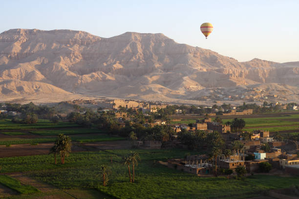 istock Balloon landscapes in Egypt at sunrise 1218205080