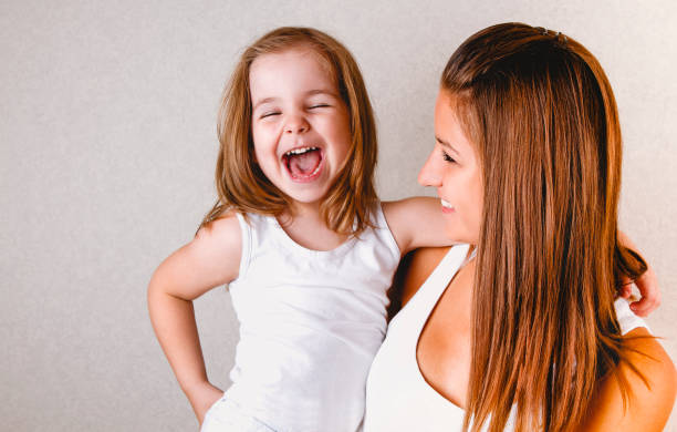 istock Happy mother and daughter having fun 1218206058