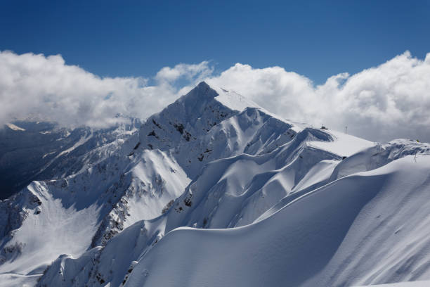 istock Aibga ridge on a sunny winter day 1218208635