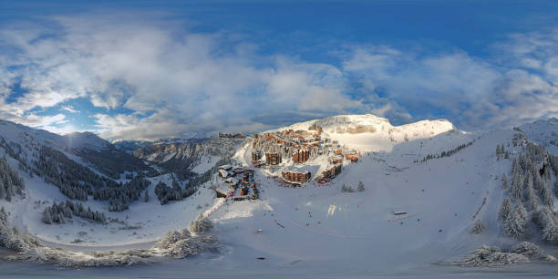 istock Aerial photo 360 degrees 1218213604
