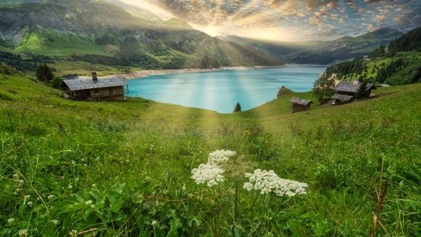 Mountain landscape near \