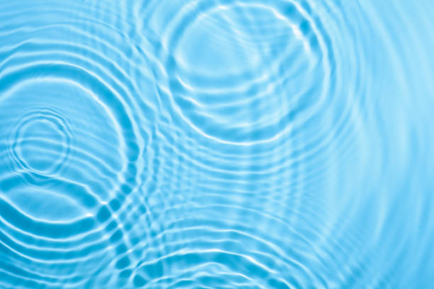 istock Clear transparent water cosmetic blue grey gel tonic multi-colored background 1218226662