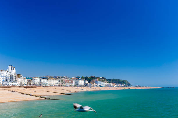 istock Aerial view of Hastings, UK 1218242610