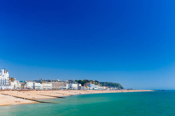 istock Aerial view of Hastings, UK 1218242611