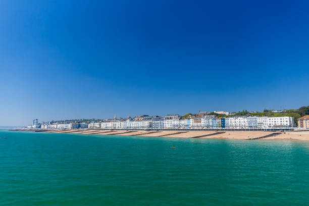 istock Aerial view of Hastings, UK 1218242612