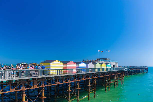 istock Beach cabanas of Hastings, UK 1218242634