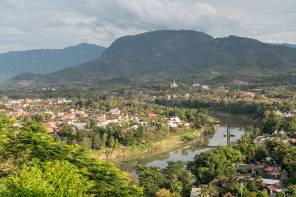 istock Sunset from Mt. Phousi, Luang Prabang, Laos 1218242648