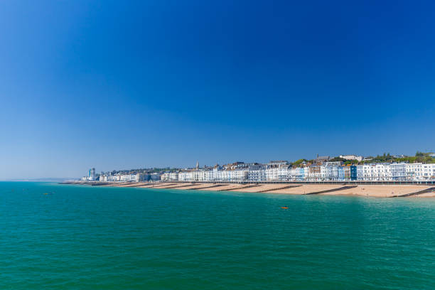 istock Aerial view of Hastings, UK 1218242727