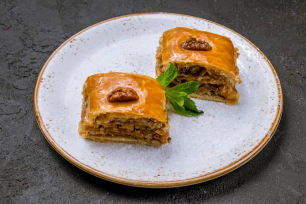 istock Traditional arabic dessert Baklava 1218242744