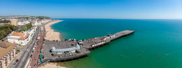 istock Aerial view of Hastings, UK 1218242758