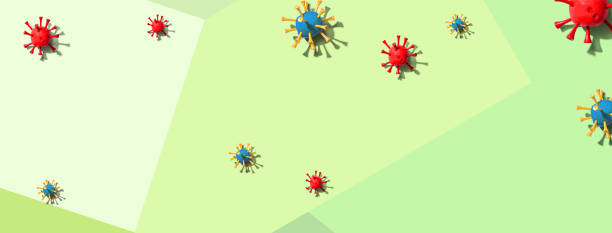 istock Viral epidemic influenza and Coronavirus concept 1218245305