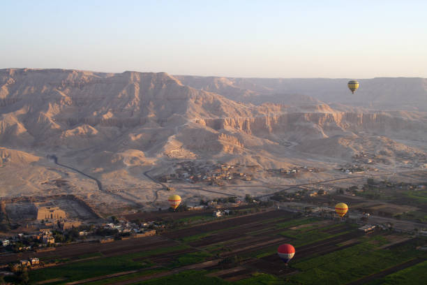 istock Balloon landscapes in Egypt at sunrise 1218251700