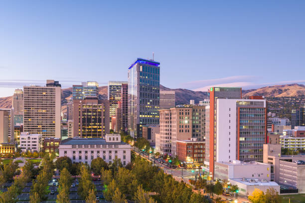 istock Salt Lake City, Utah, USA 1218254411
