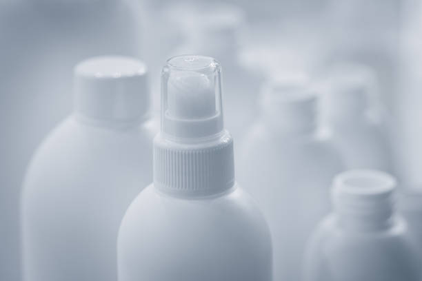 istock close up of a white bottle on white background 1218261764