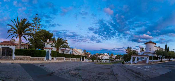 Sunset in Miami Platja, Spain