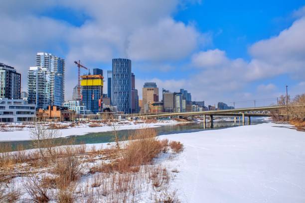istock Snowy Views Of Downtown Calgary 1218272335
