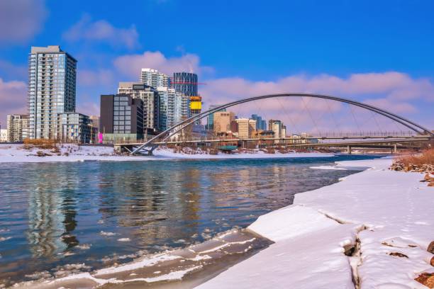 istock Snowy Views Of Downtown Calgary 1218272336