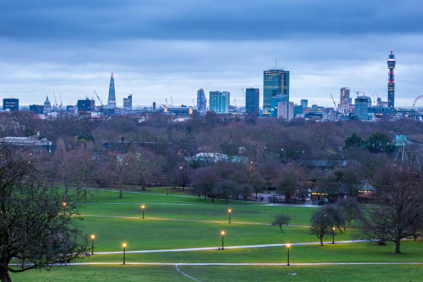 istock Morning at Primrose hill, London, UK 1218274404