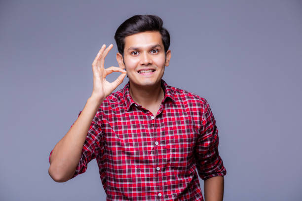 istock Young boy faciel expression - stock images 1218286745