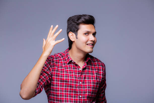 istock Young boy faciel expression - stock images 1218287605