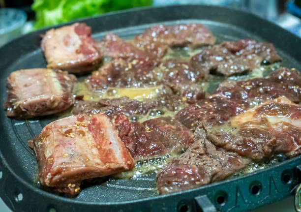 istock Korean barbecue beef short ribs (Kalbi or Galbi) 1218291015
