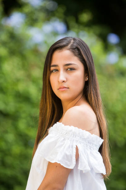 istock Woman in a white dress 1218291658