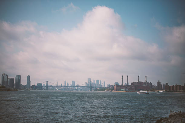 Brooklyn Bridge, New York City, in the morning
