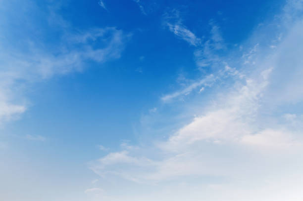 istock blue sky with white cloud in morning light 1218305067