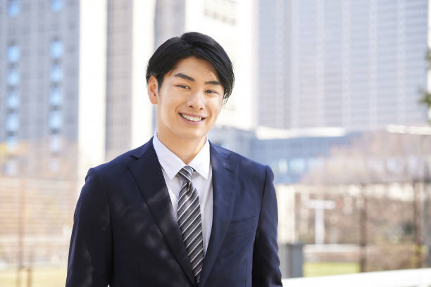 istock A Japanese male businessman 1218309528