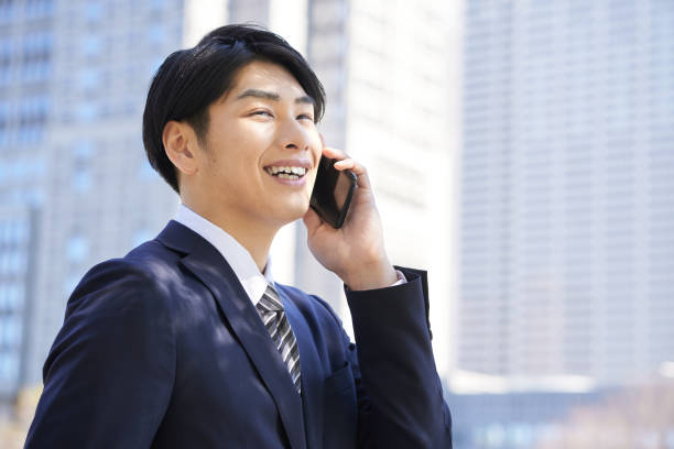 istock A Japanese male businessman 1218310166