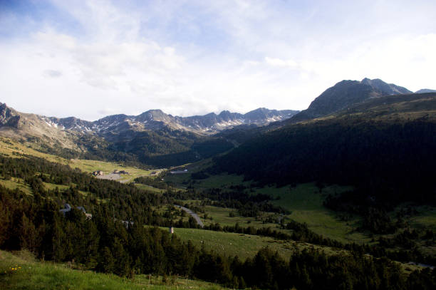 istock Lush green valley in Andorra 1218324890