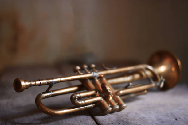 istock an ancient jazz trumpet 1218326860