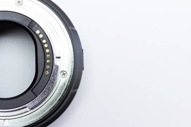 istock Lens adapter to improve compatibility between lenses and cameras of different formats 1218327683