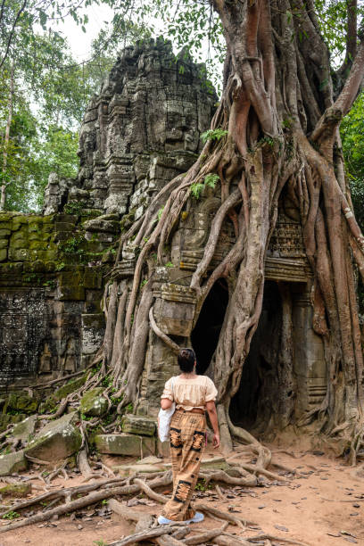 istock Amazing ruins of angkor wat complex, cambodia 1218331824