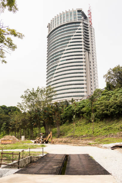 istock Kuala Lumpur between construction sites and hotel facilities. Malaysia. 1218339035