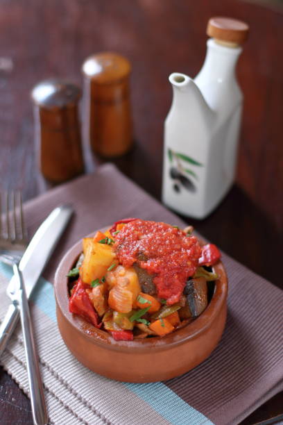 istock eating a vegan meal with olive oil 1218339782