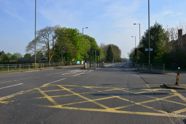 istock Empty traffic light during the Covid-19 Lock down in Horley, Surrey. 1218345763
