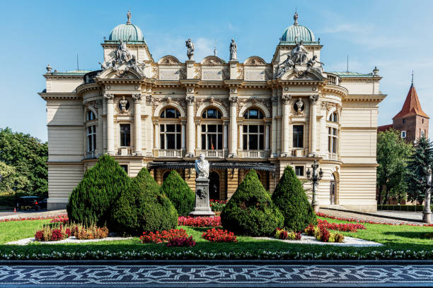 teatro juliusz slowacki - neo baroque - fotografias e filmes do acervo