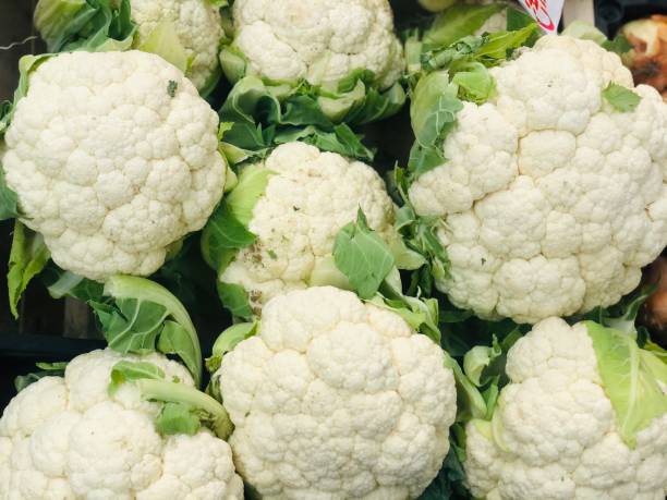 istock Closeup of Cauliflower vegetable , cauliflower is important vegetable 1218358848