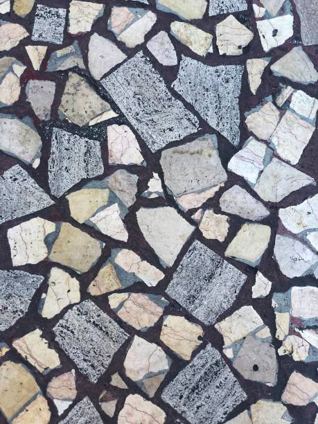 istock Stone floor a concept of multicolor wallpaper 1218359295