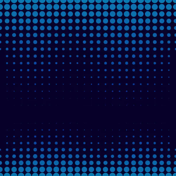 Vector illustration of Gradient halftone background