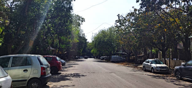 istock Empty road on a weekday in India under lockdown due to corona pandemic 1218376837