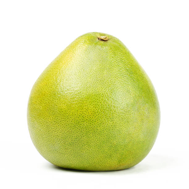 istock Fresh Thailand honey pomelo isolated on white background. 1218380013