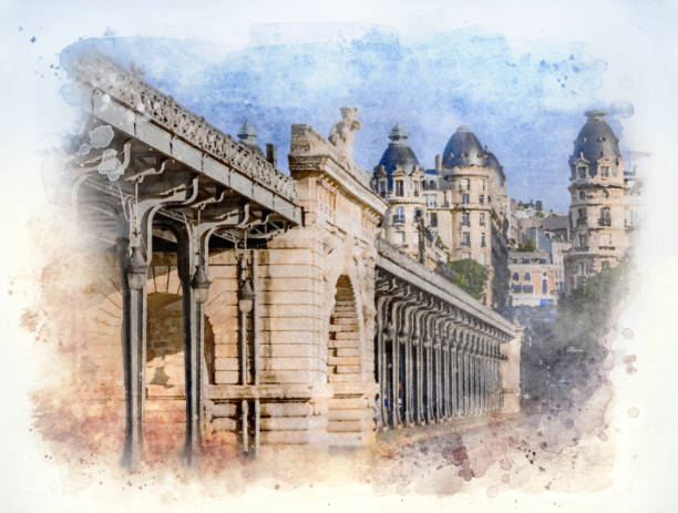 istock Paris France Bir-Hakeim Bridge 1218386627