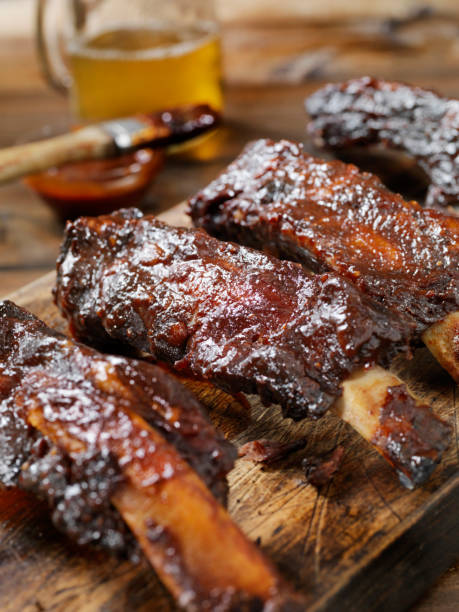 istock Slow Roasted Beef Ribs with a Beer 1218388941