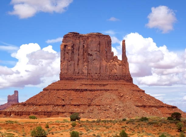 istock Geologic formation called Butte in Monument Valley 1218390566