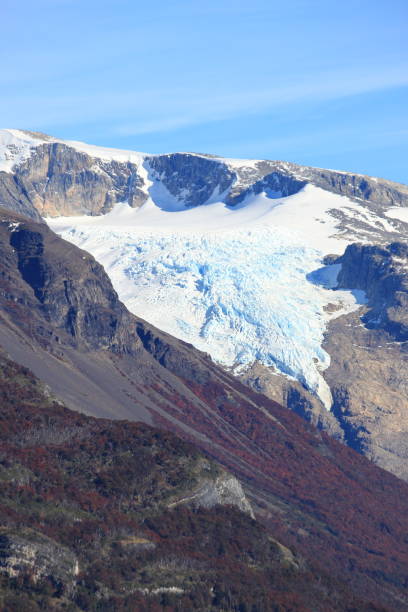 istock Little glacier on a side of Mount Cerro Moreno 1218391480